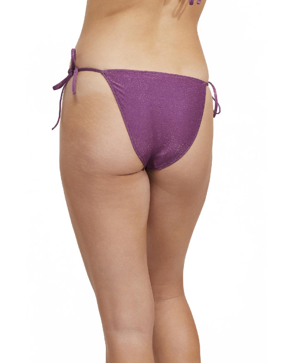 Gottex High End Side Tie Bikini Bottom Purple