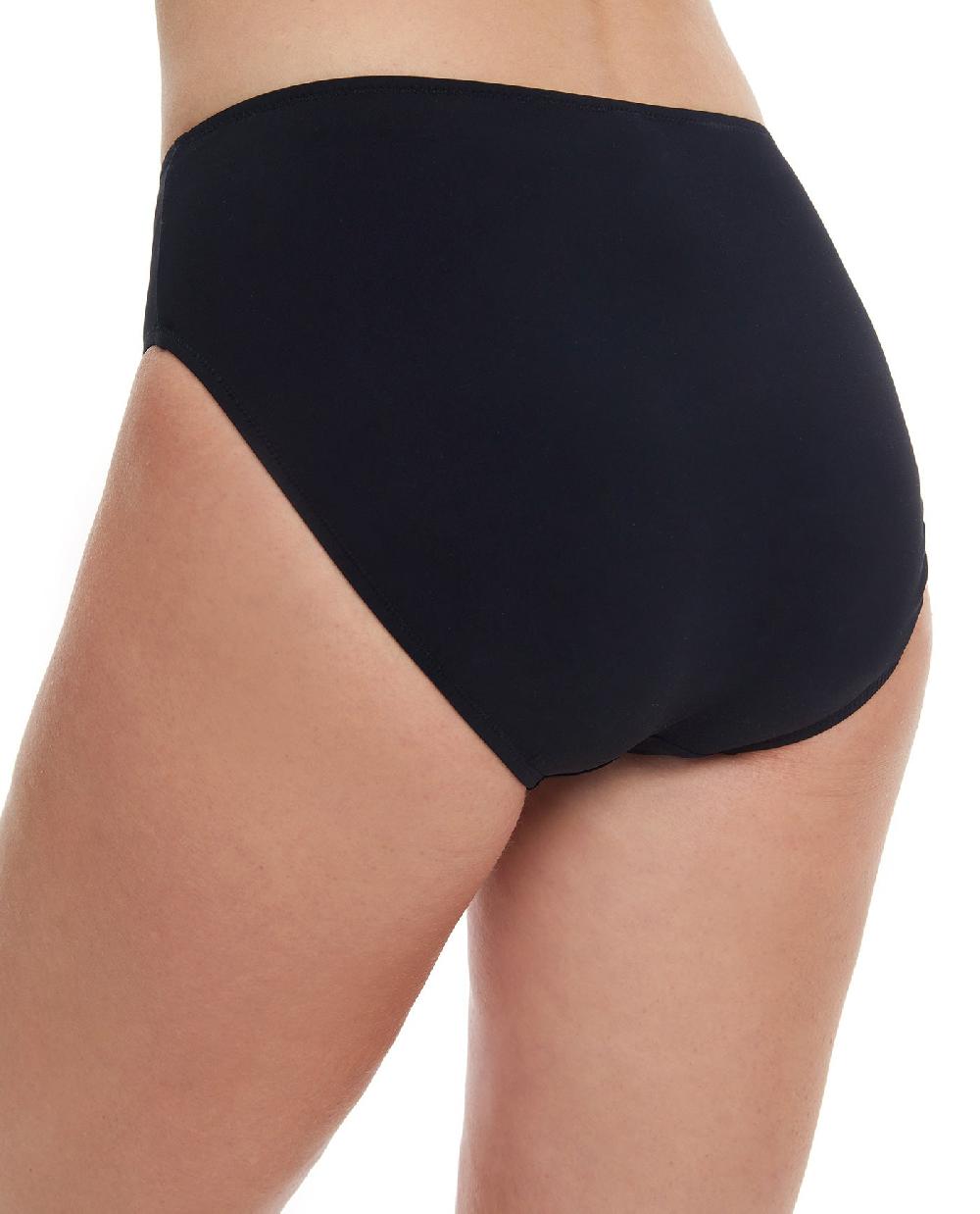 Gottex High Leg High Waist Brief Black