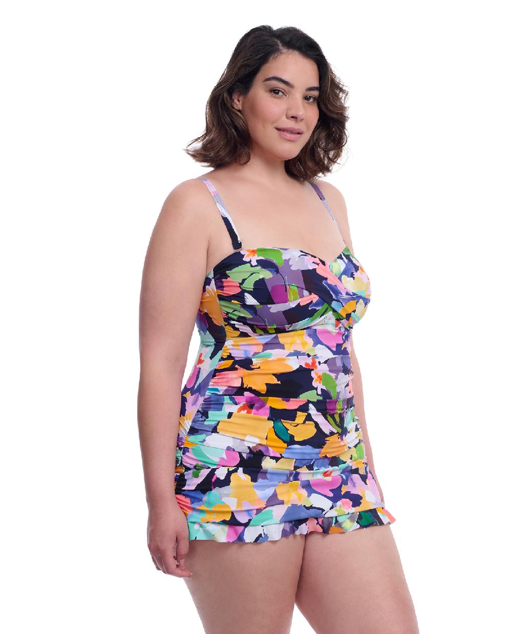 Gottex Holi Plus Size Bandeau Swimdress Profile