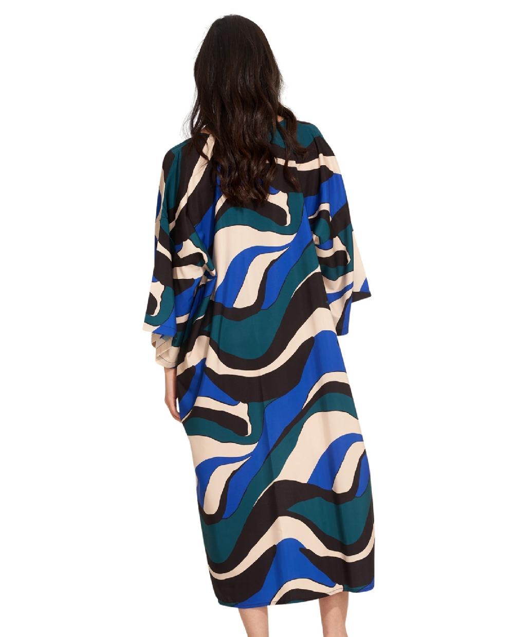 Gottex Iris Midi Cover Up Kimono Iris