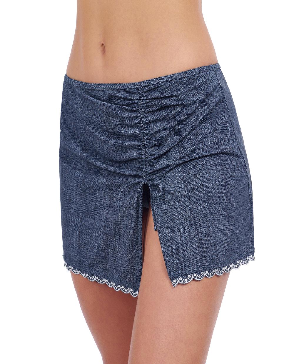 Gottex Isabelle Side Slit Swim Skirt Profile