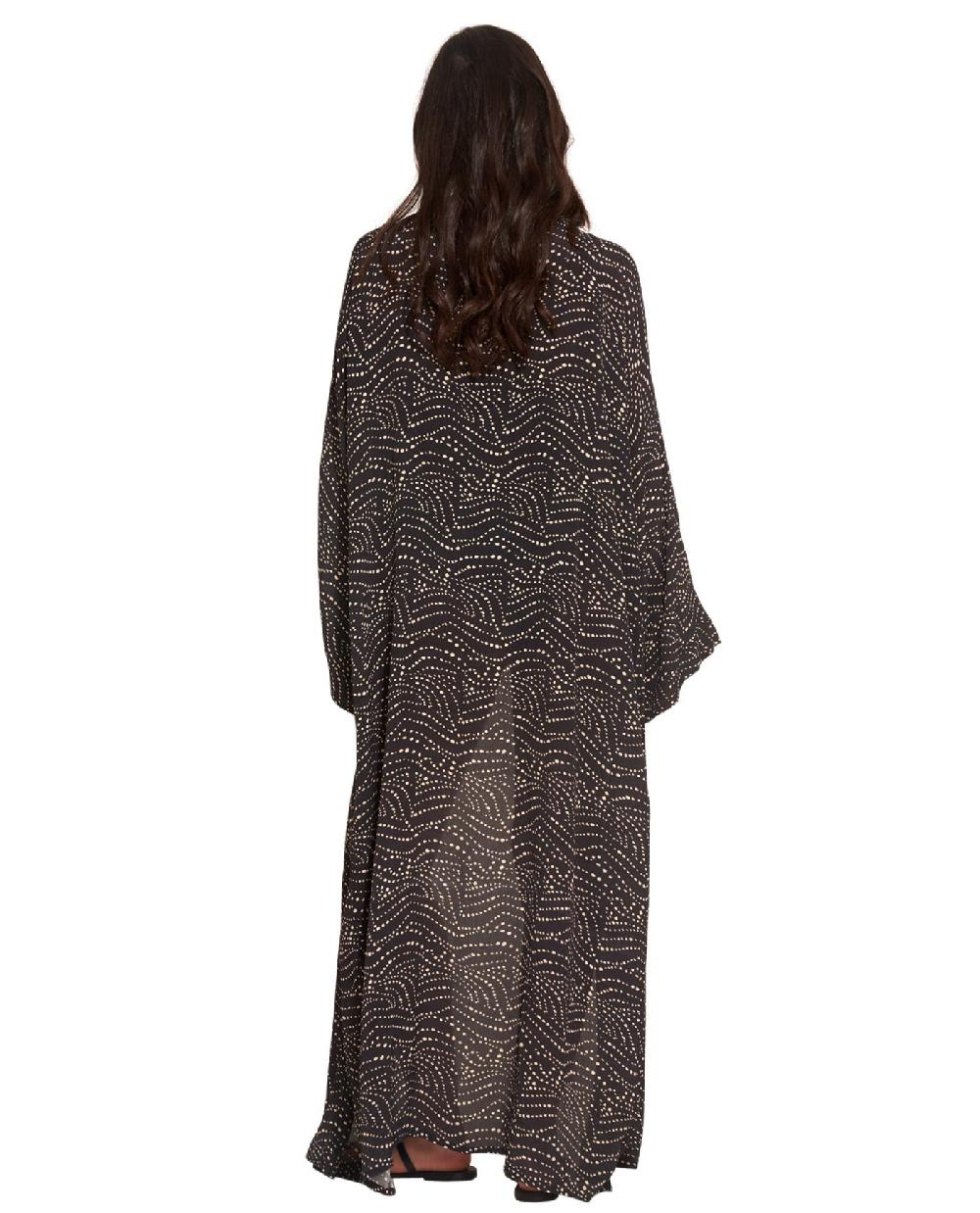 Gottex Issey Maxi Cover Up Kimono Issey