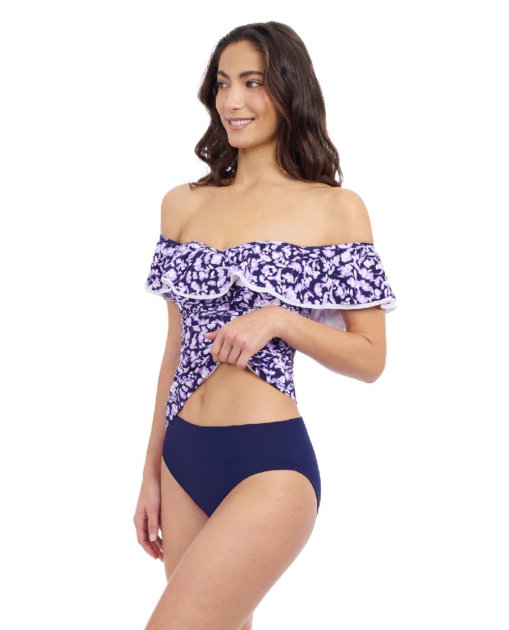 Gottex Juliette Off Shoulder Tankini Tops Profile