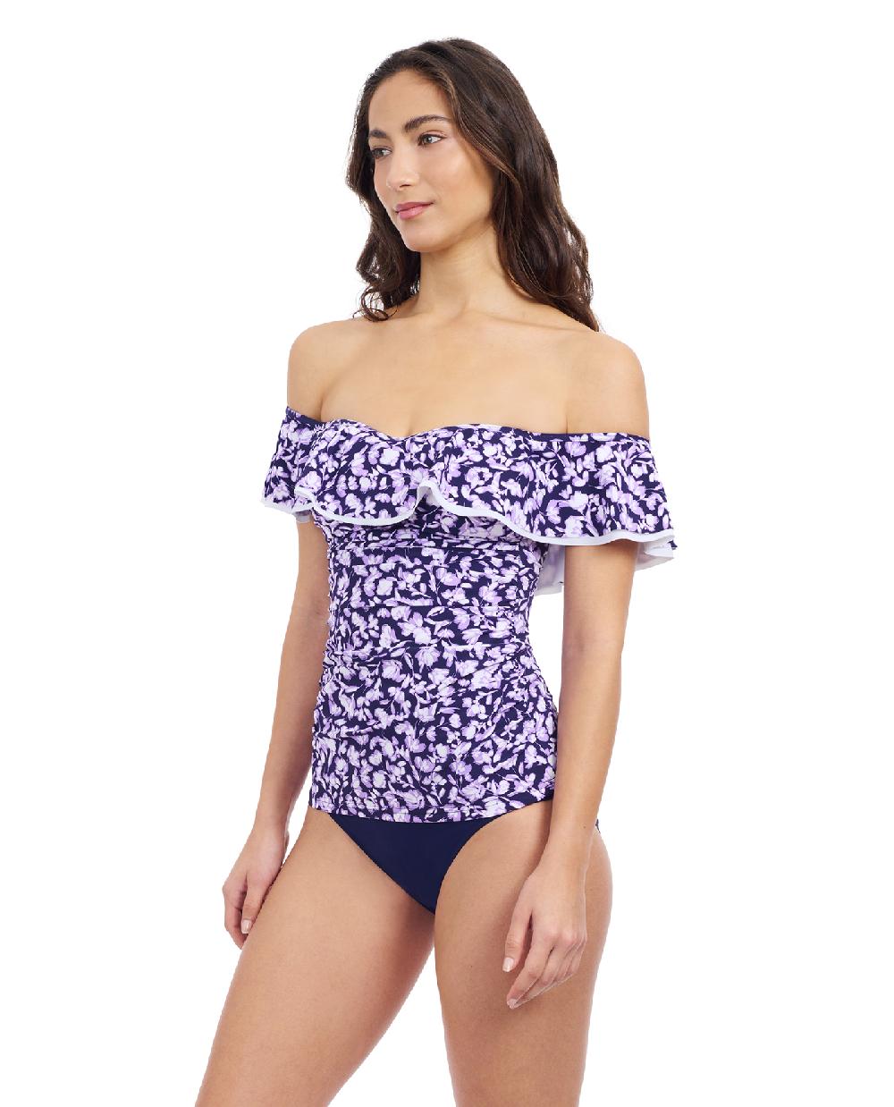 gottex Juliette Off Shoulder Tankini Tops Profile