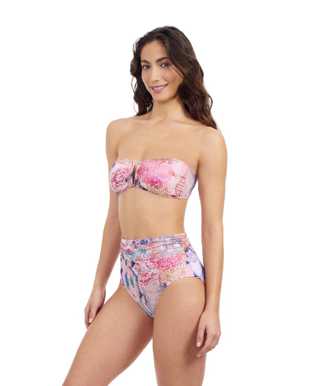 Gottex Karma Bandeau Bikini Top Profile