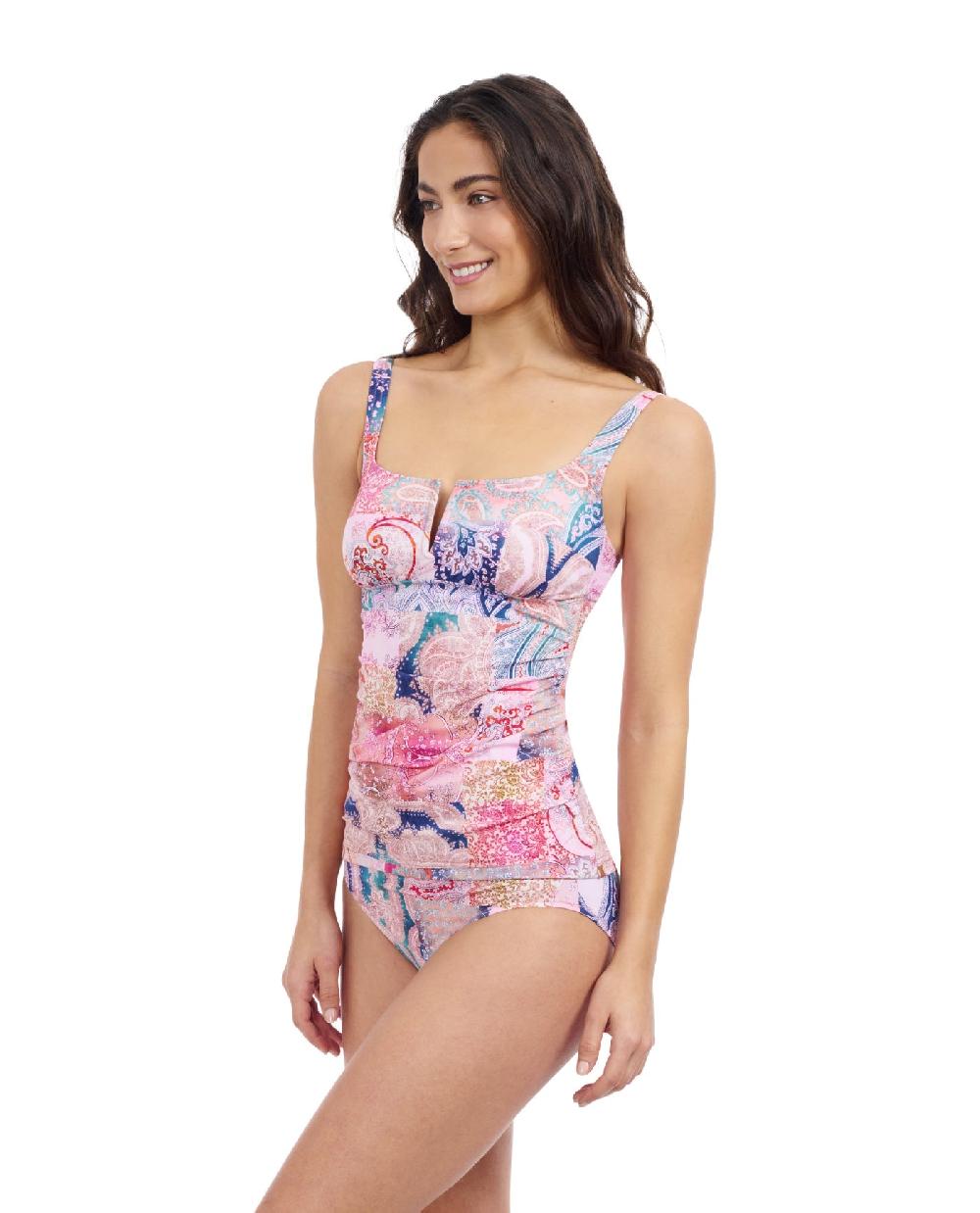 Gottex Karma Round Neck Tankini Profile