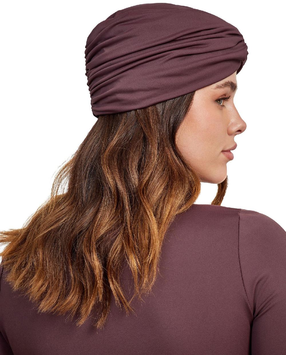 Gottex Knotted Hair Covering Brown