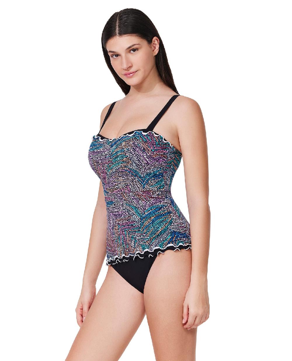 Gottex Layla Tricolore E-Cup Tankini Top Layla