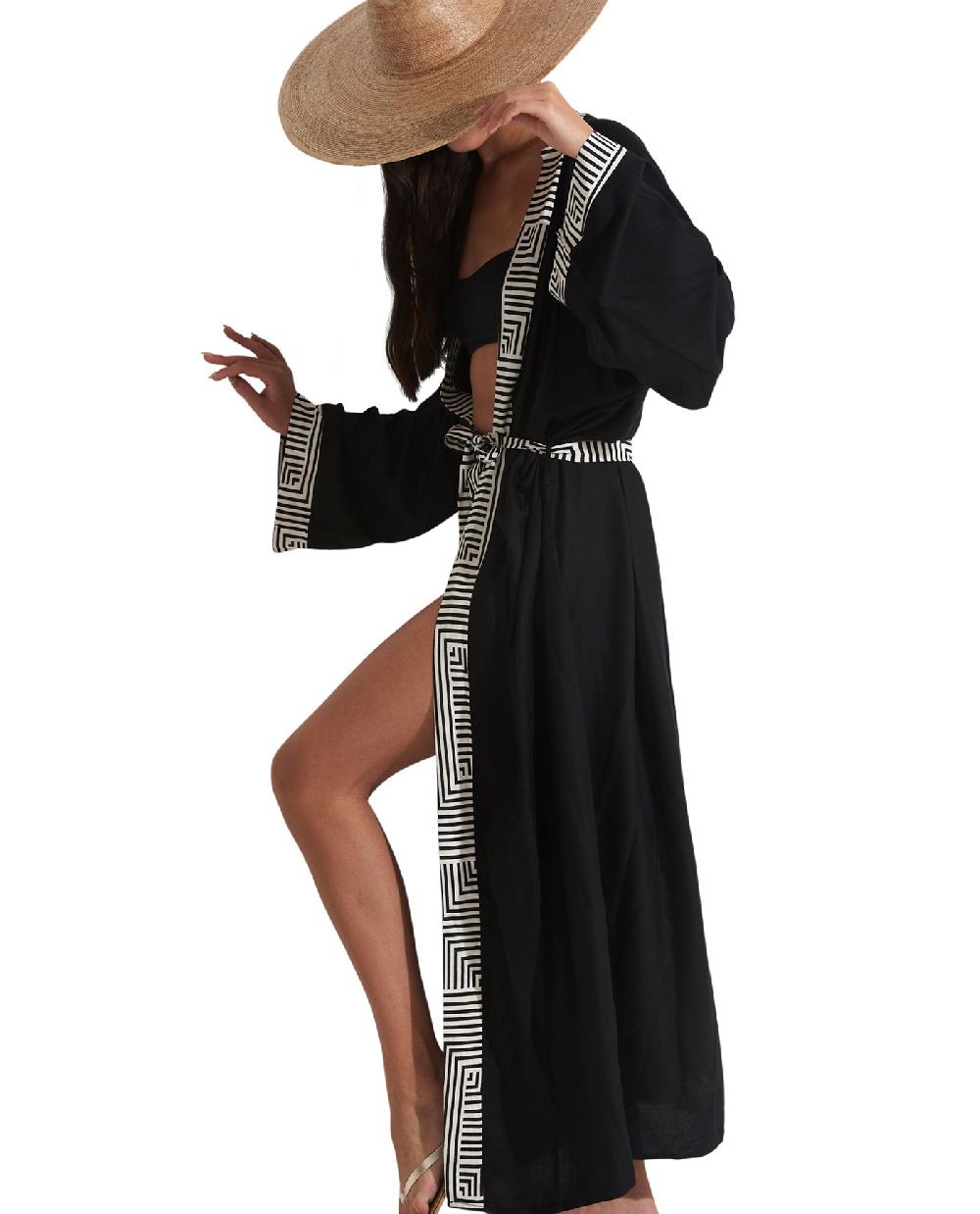 Gottex Lee Midi Cover Up Kimono Lee