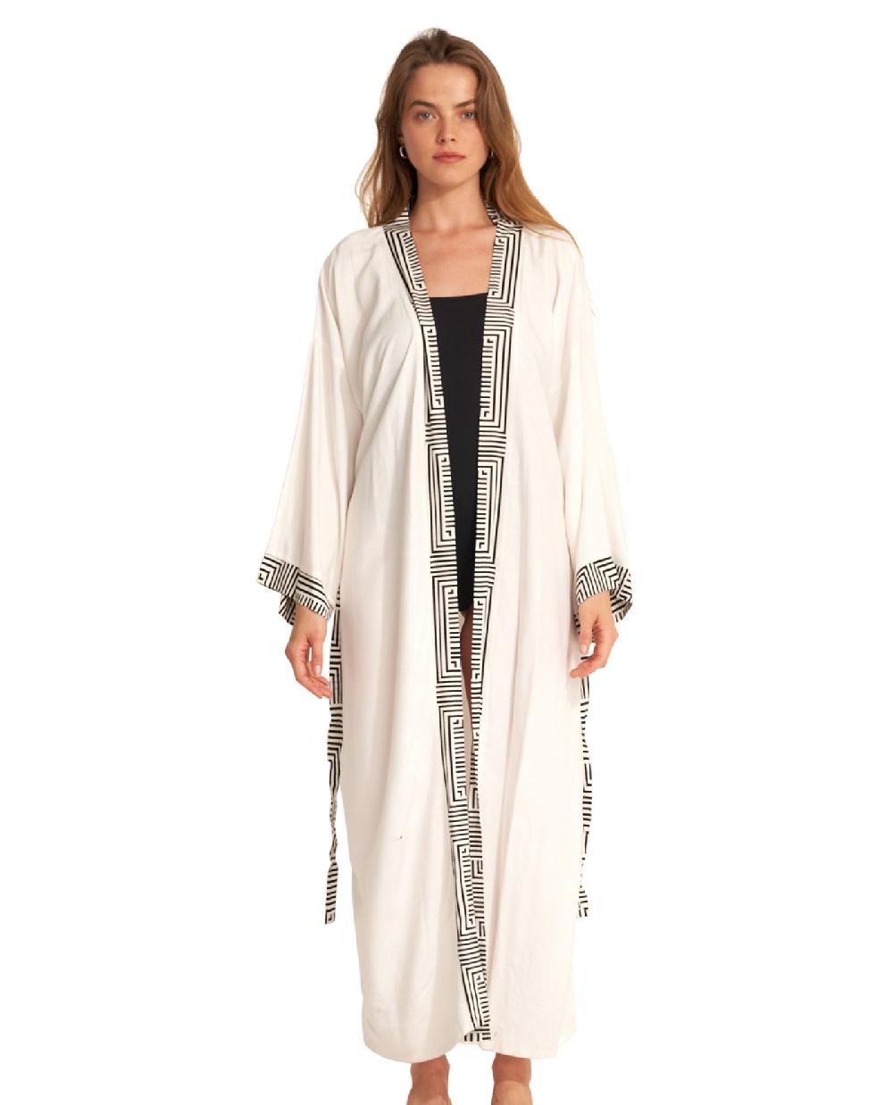 gottex Lee Midi Cover Up Kimono Lee
