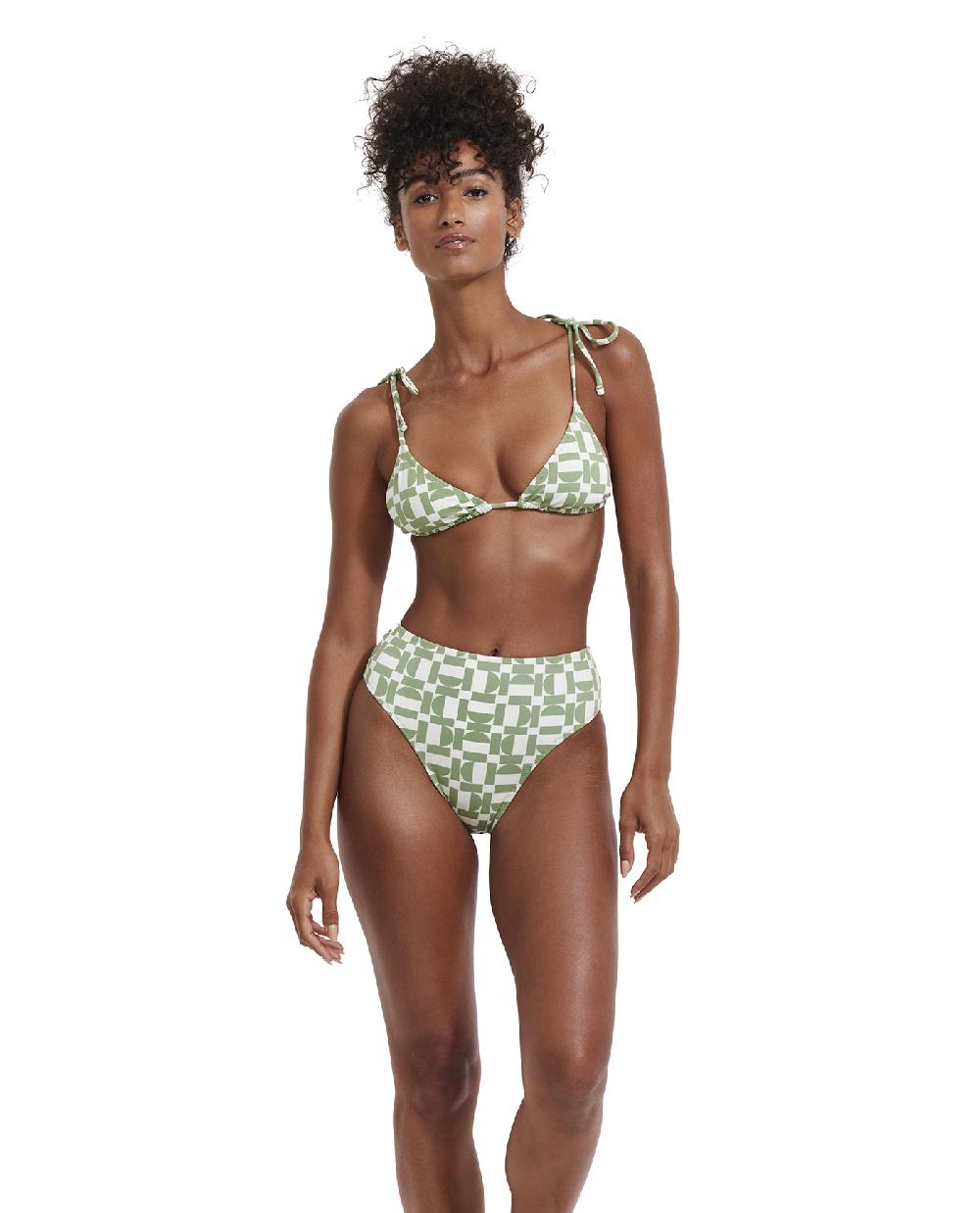 gottex Let's Geo Triangle Bikini Top Lets