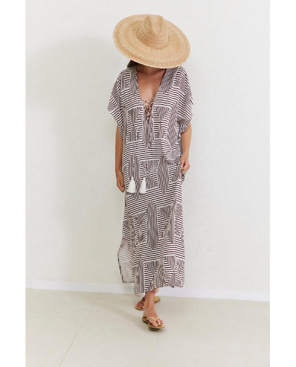 Gottex Liora Kaftan Cover-Up Liora