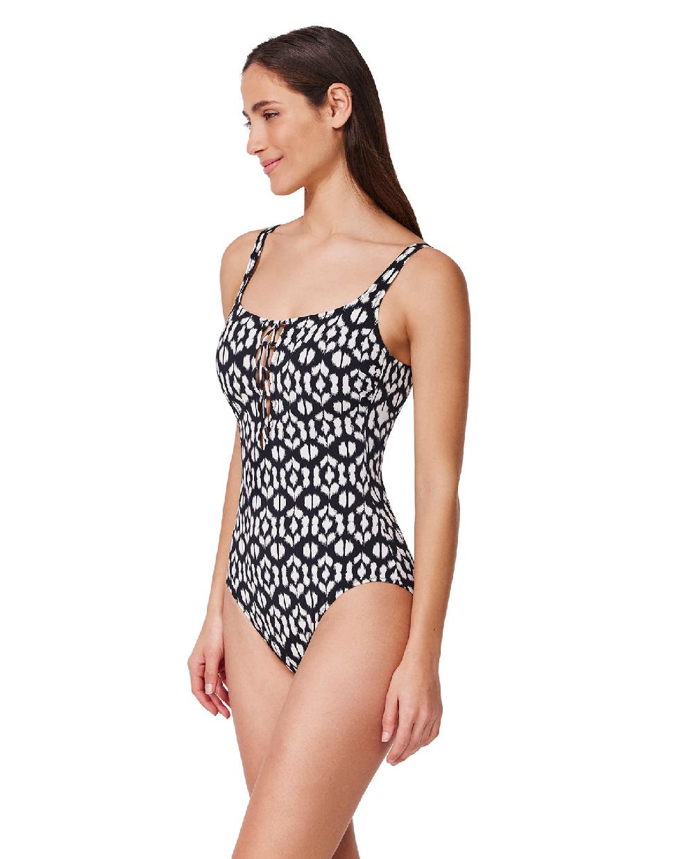 Gottex Mantra Braided Square Neck One Piece Mantra