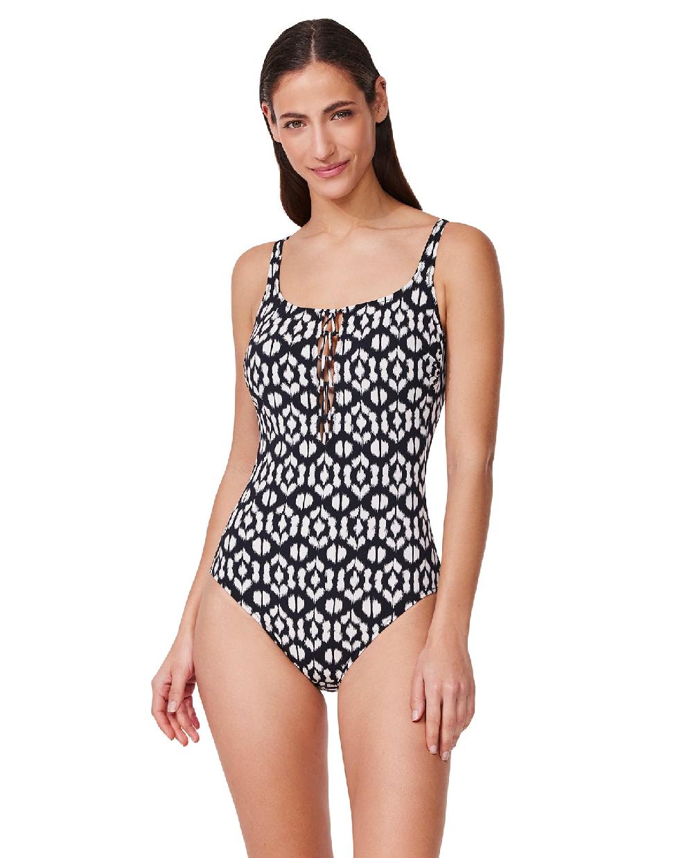 Gottex Mantra Braided Square Neck One Piece Mantra