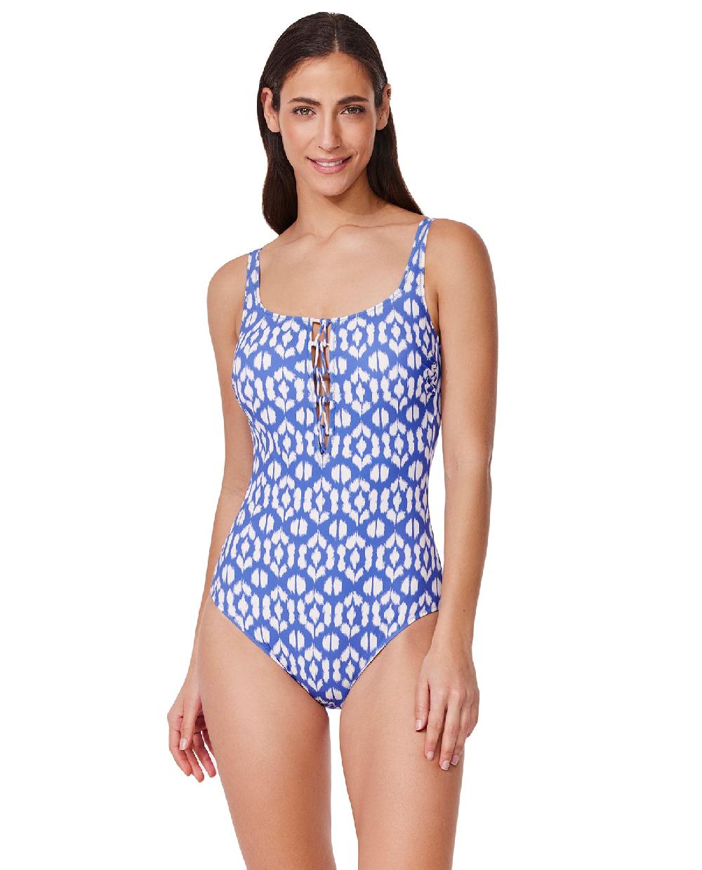 gottex Mantra Braided Square Neck One Piece Mantra