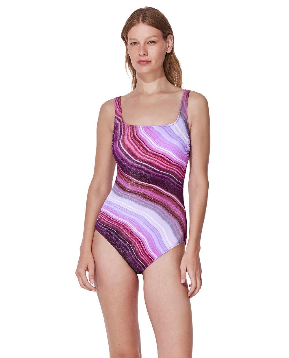 gottex Marble Dream Square Neck One Piece Dream