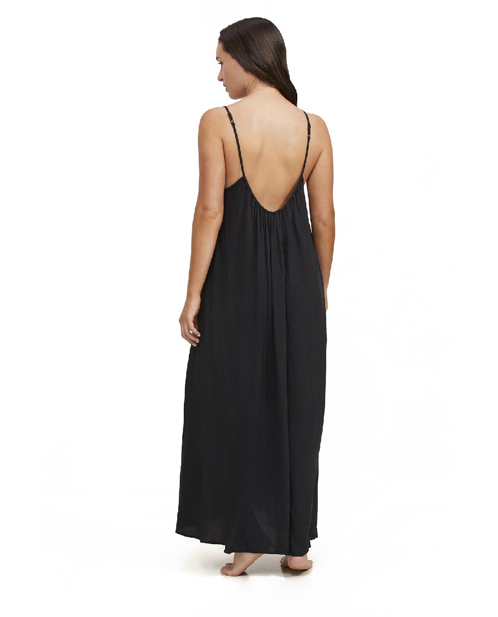 Gottex Maxi Dress Coverup Black