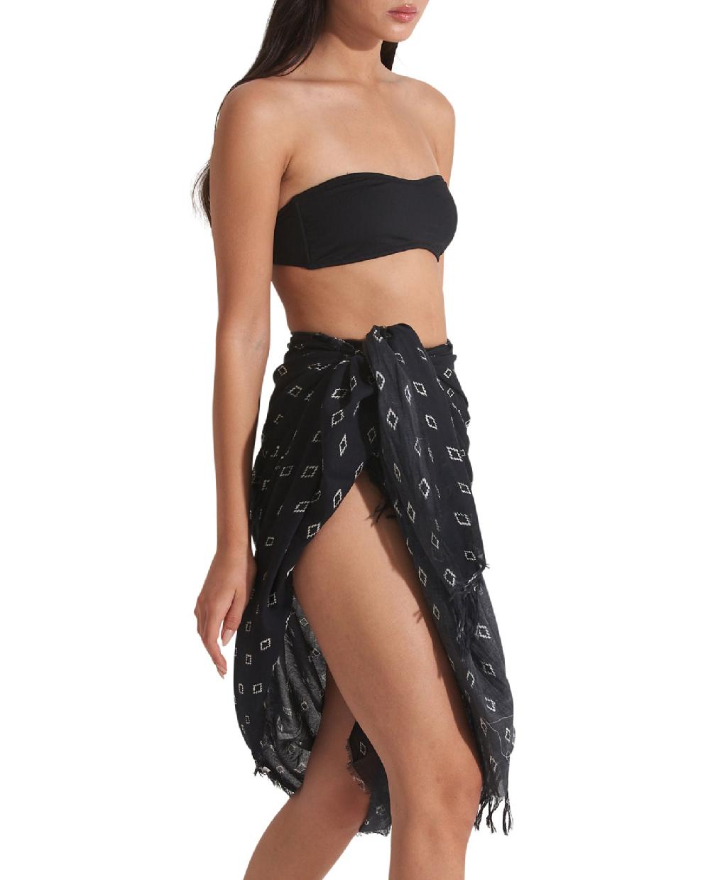 Gottex Maya Cover Up Sarong Wrap Skirt Maya