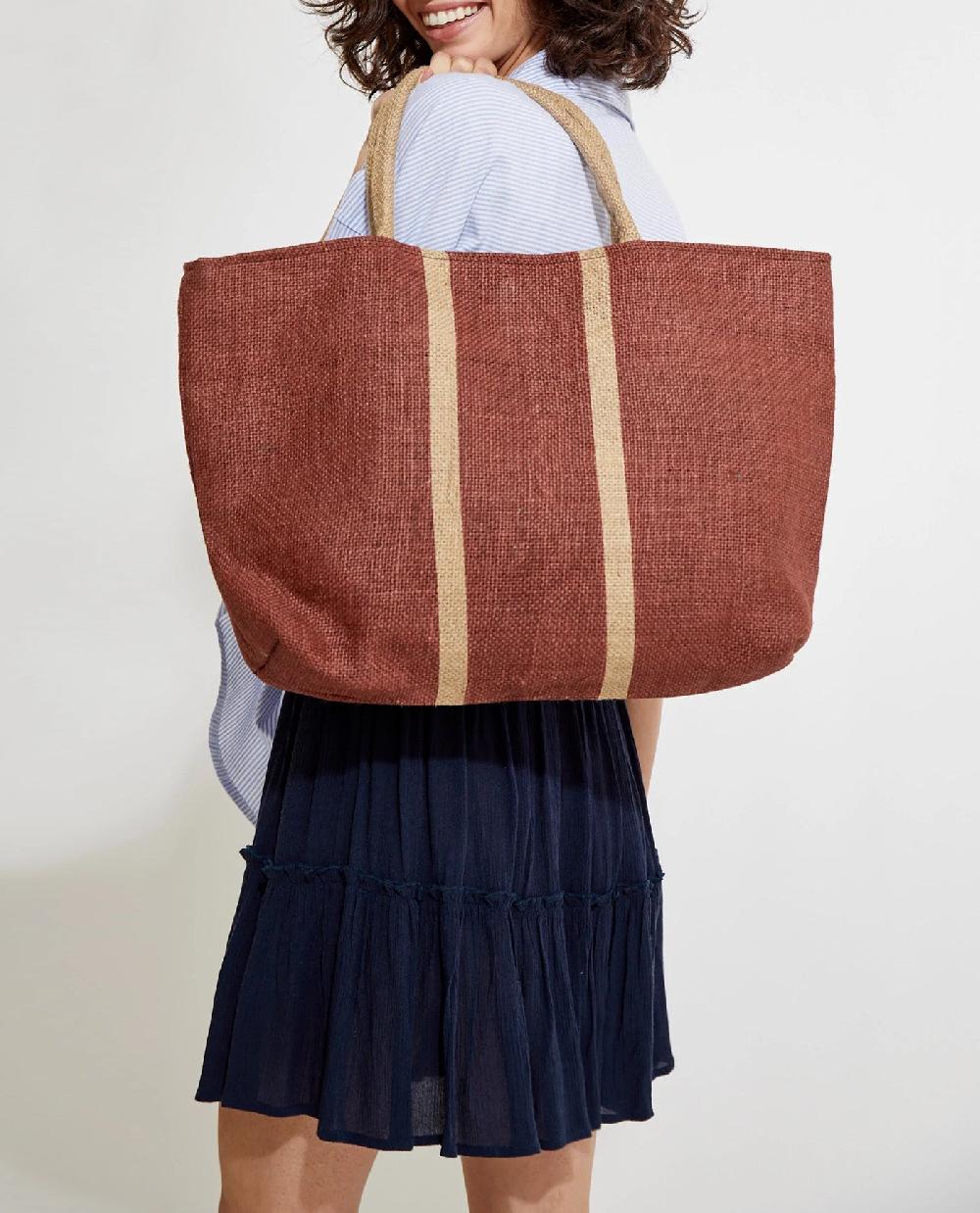 gottex Medium Jute Tote Bag Gottex