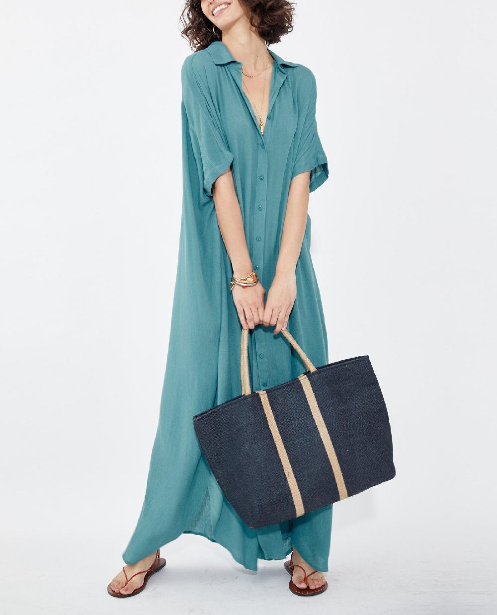 gottex Medium Jute Tote Bag Gottex