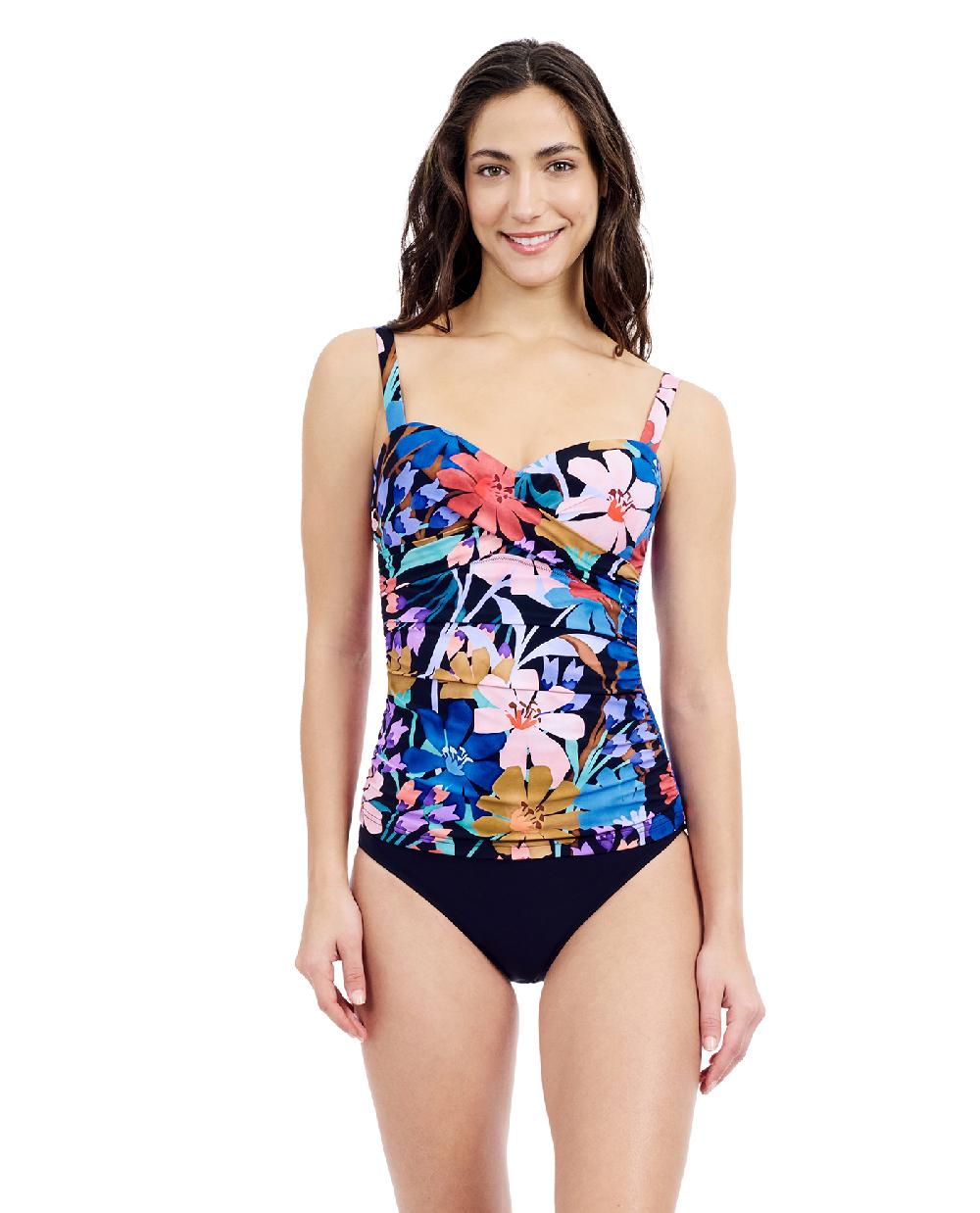 gottex Melody D Cup Underwire Tankini Tops Profile