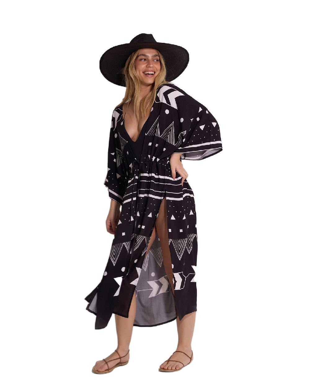 gottex Mist & Sand Robe Cover-Up Mist