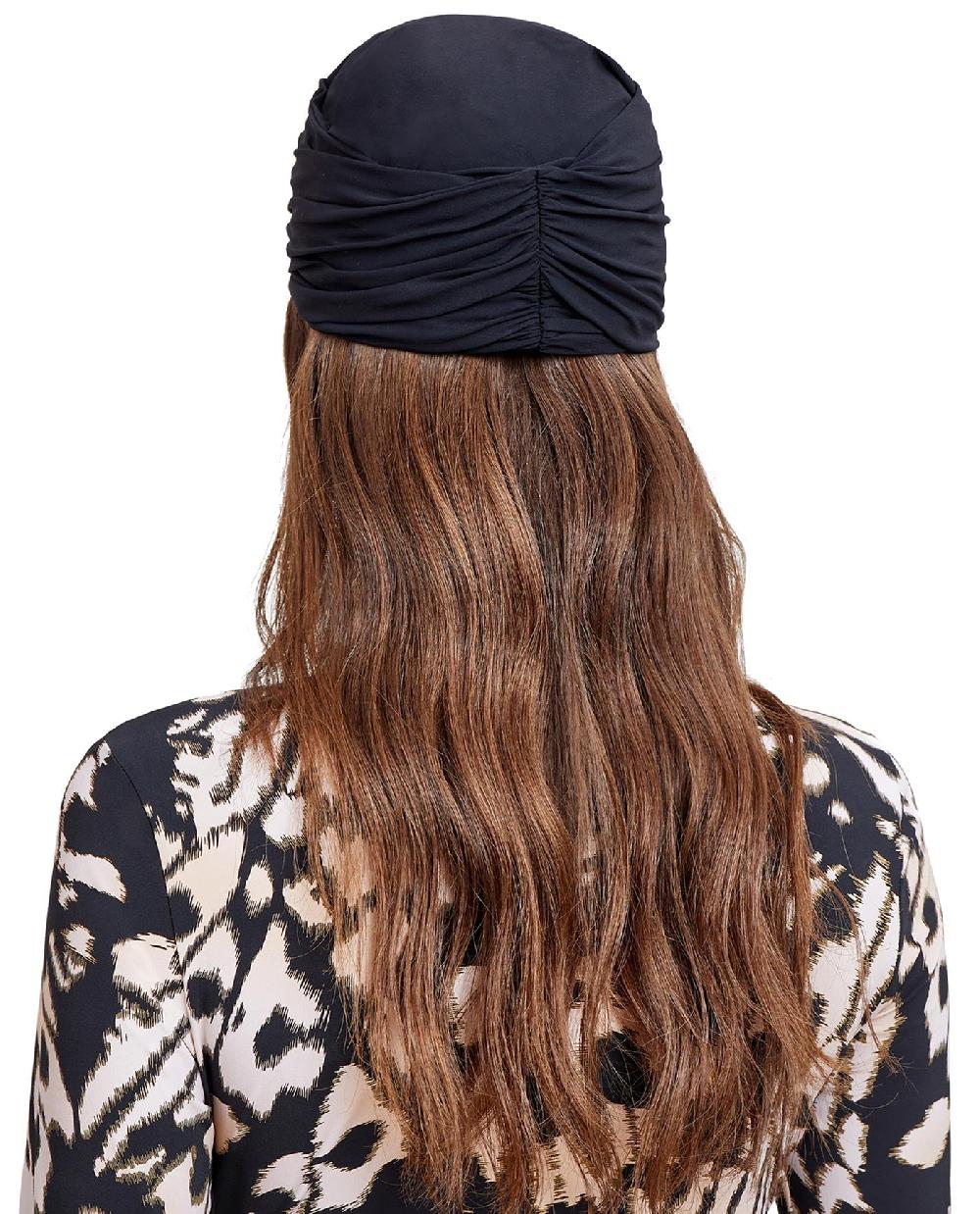 Gottex Modest Knot Swim Hair Covering Black