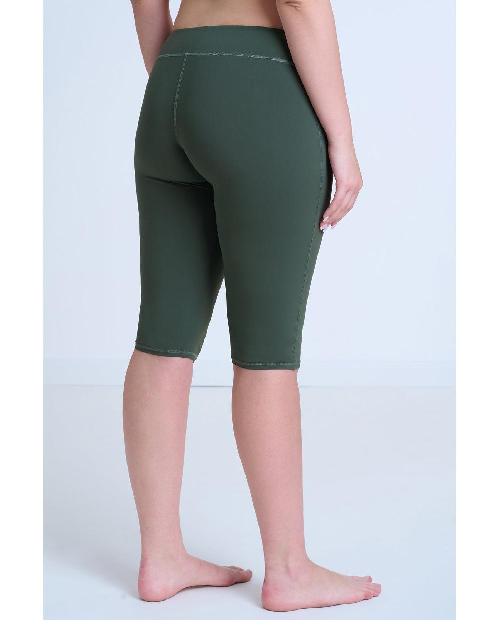 Gottex Modest Short Swim Leggings Khaki