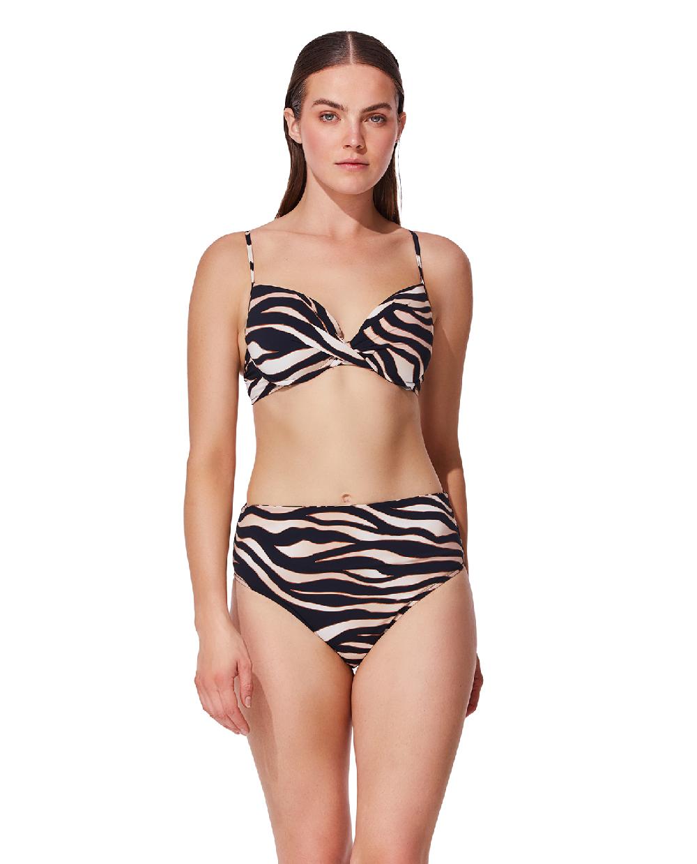 gottex Nambiti Underwire C-Cup Bikini Top Safari