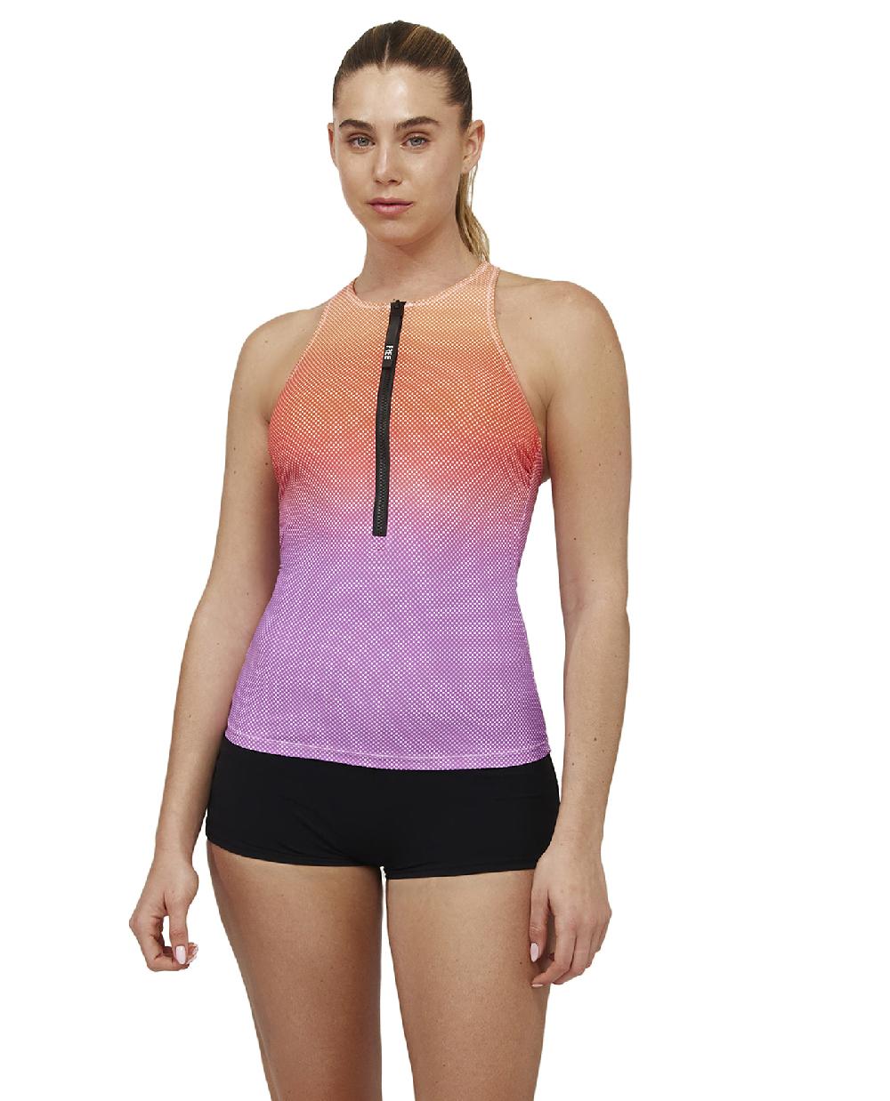gottex Nixie High Neck Tankini Top Multi
