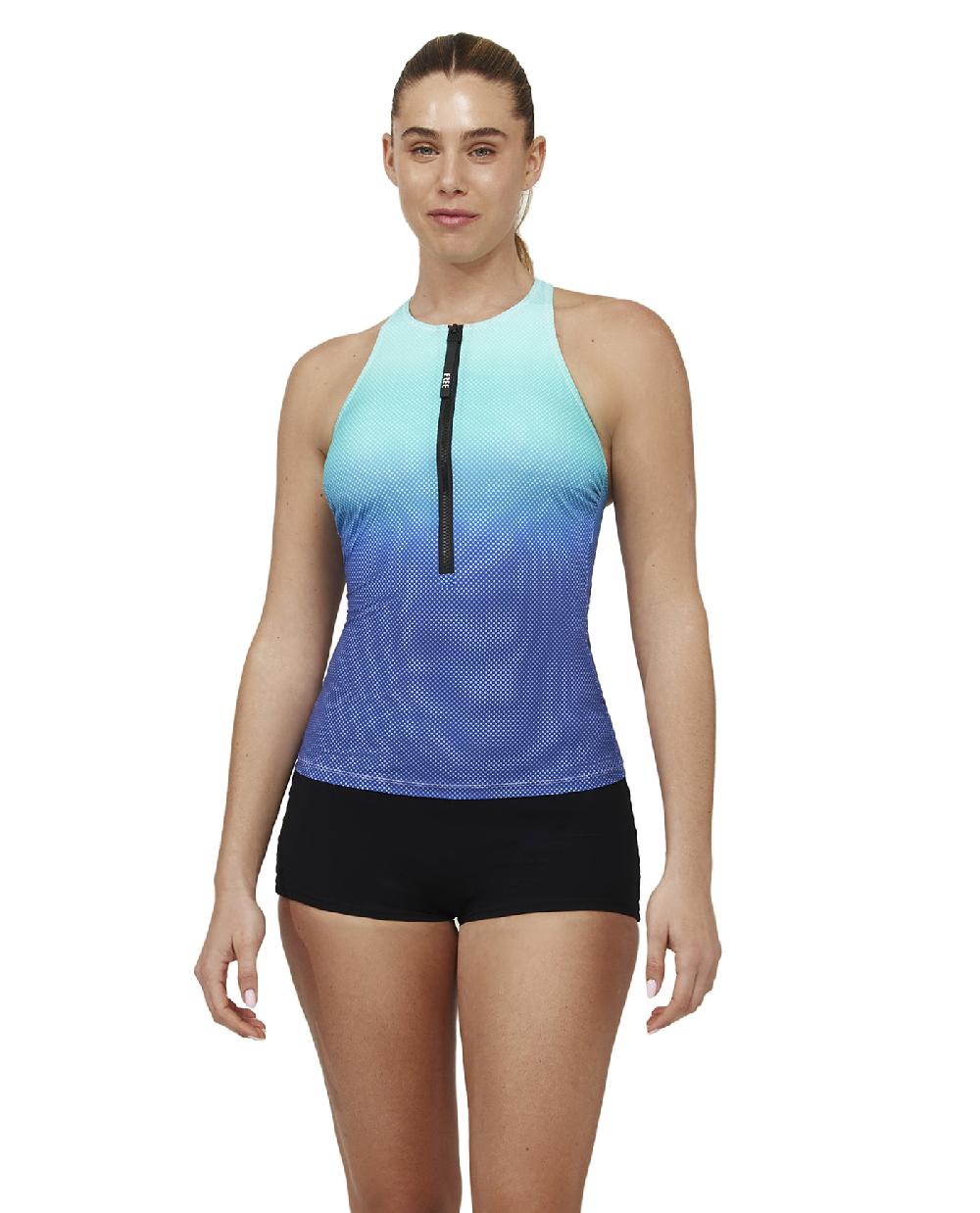 gottex Nixie High Neck Tankini Top Multi