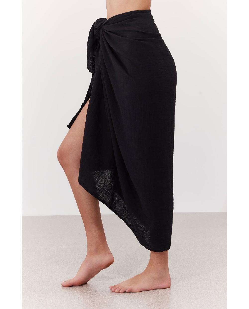 Gottex Noa Pareo Cover-Up Black