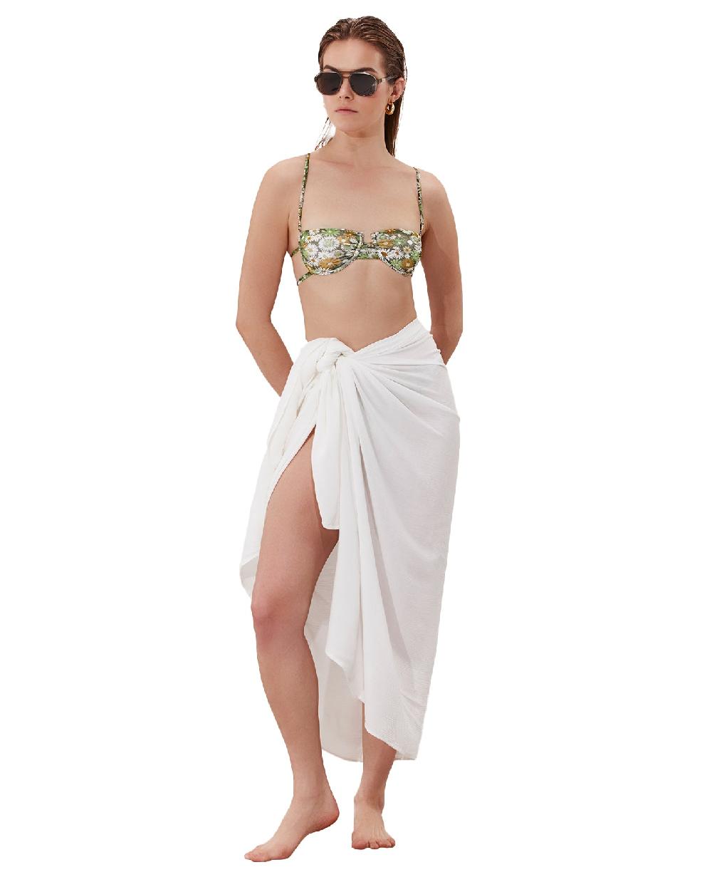gottex Noa Pareo Cover-Up White