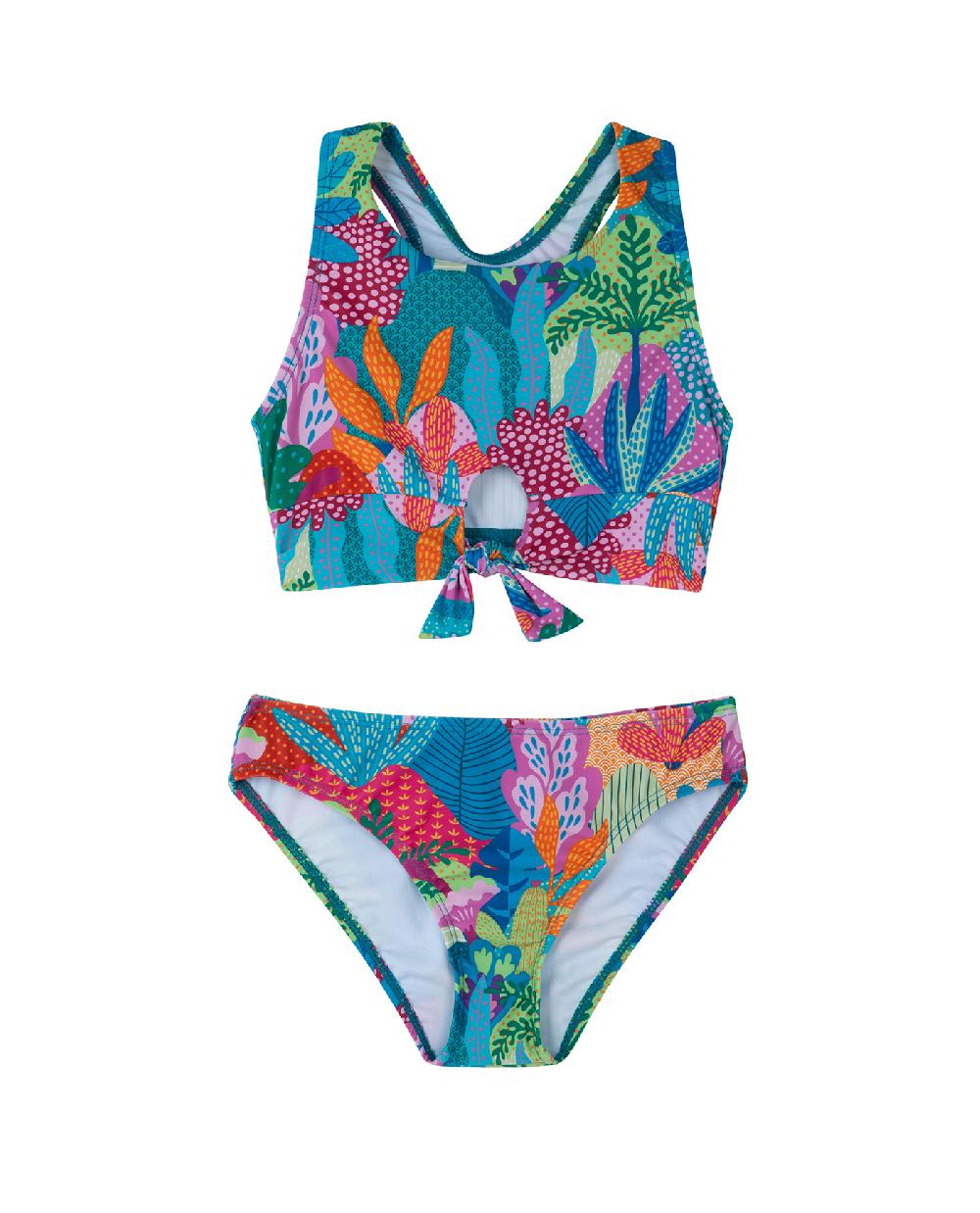 gottex Ocean Blooms Racerback Swim Set Ocean