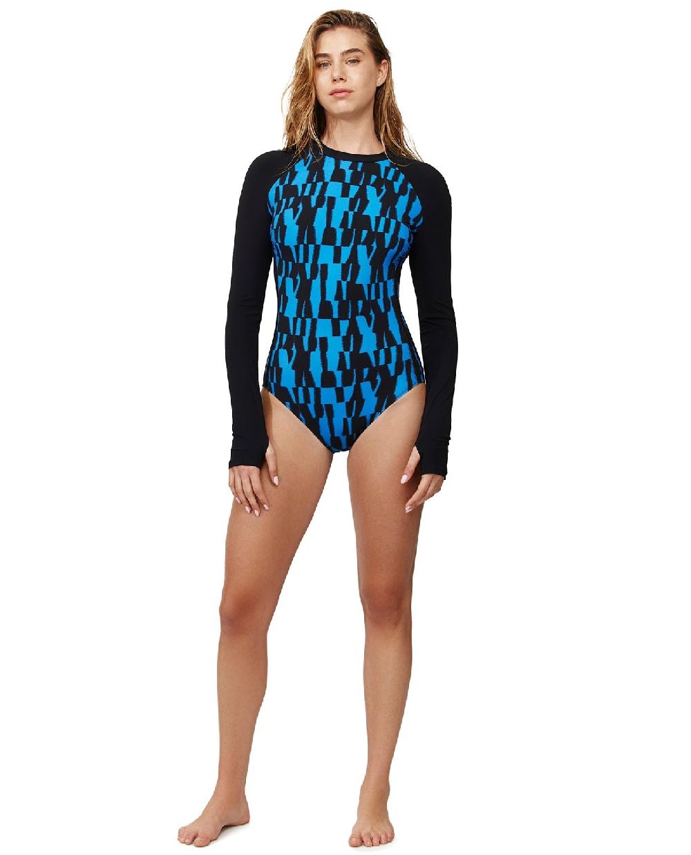 gottex Ocean's Eleven Long Sleeve One Piece Black