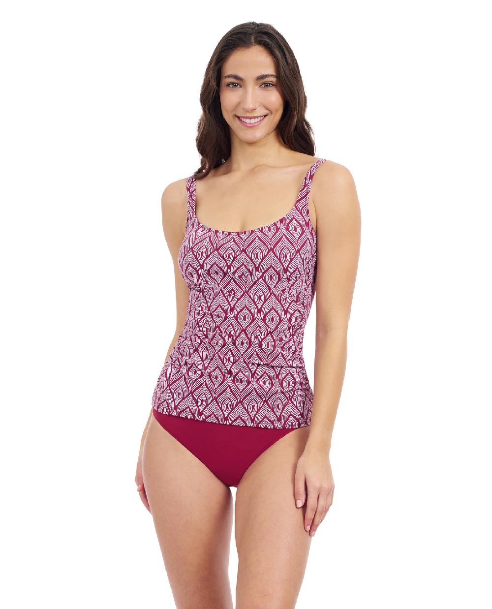 gottex Plume D Cup Underwire Tankini Profile