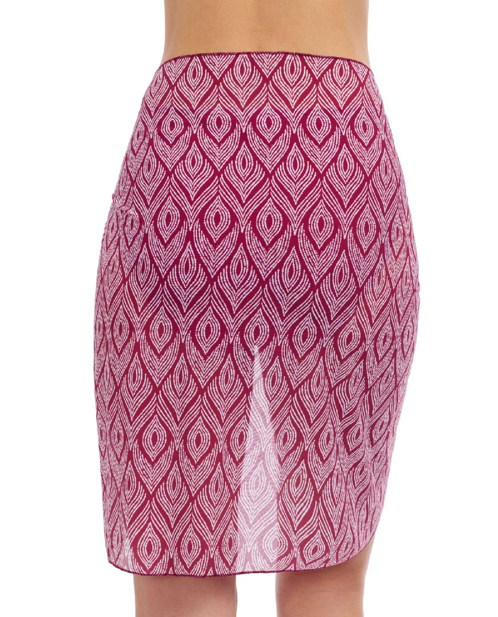 Gottex Plume Sarong Wrap Cover Up Skirt Profile