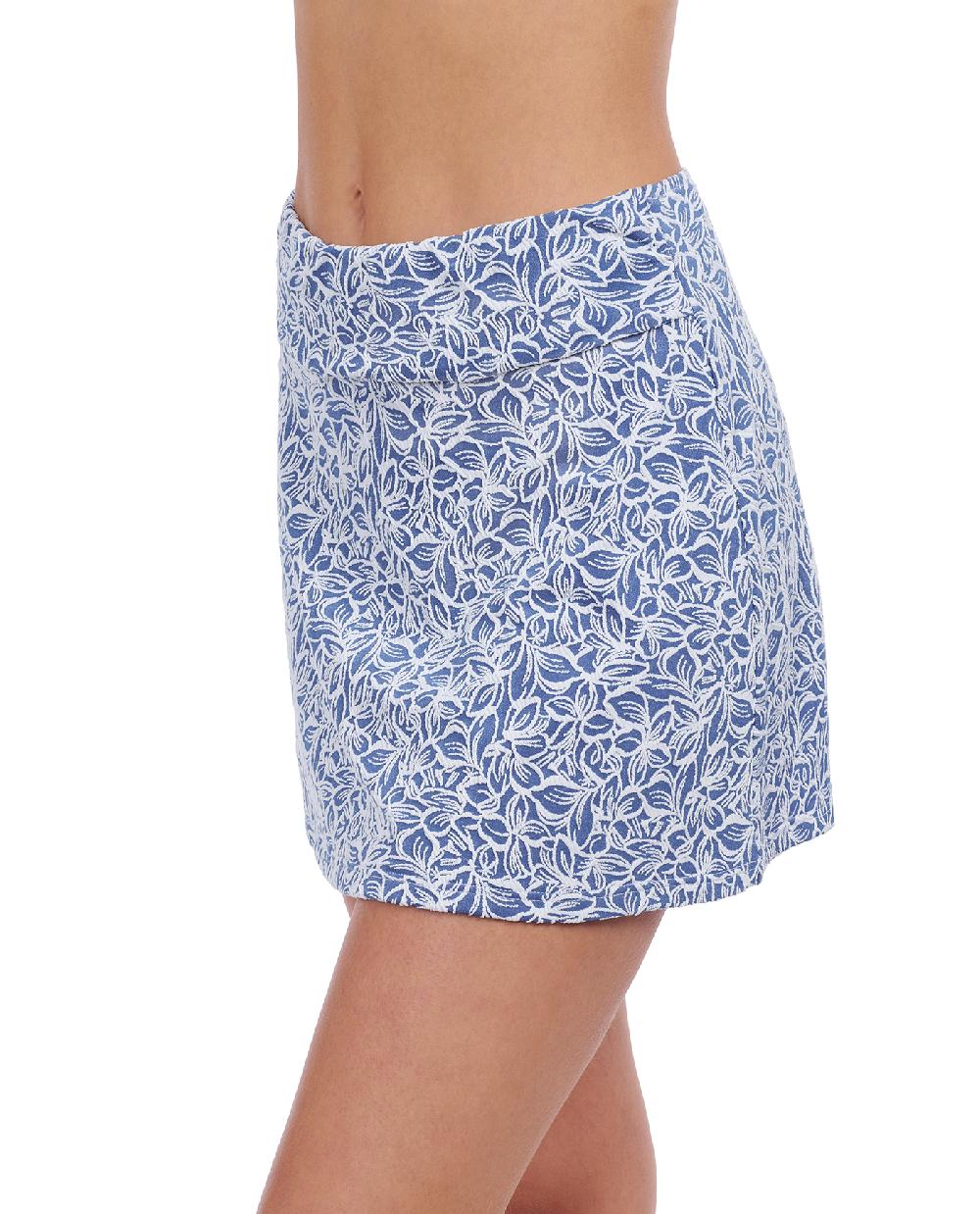 Gottex Plumeria Textured Cover Up Skirt Profile