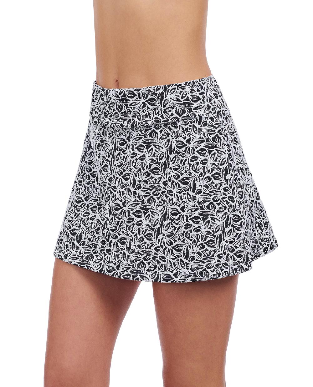 Gottex Plumeria Textured Cover Up Skirt Profile