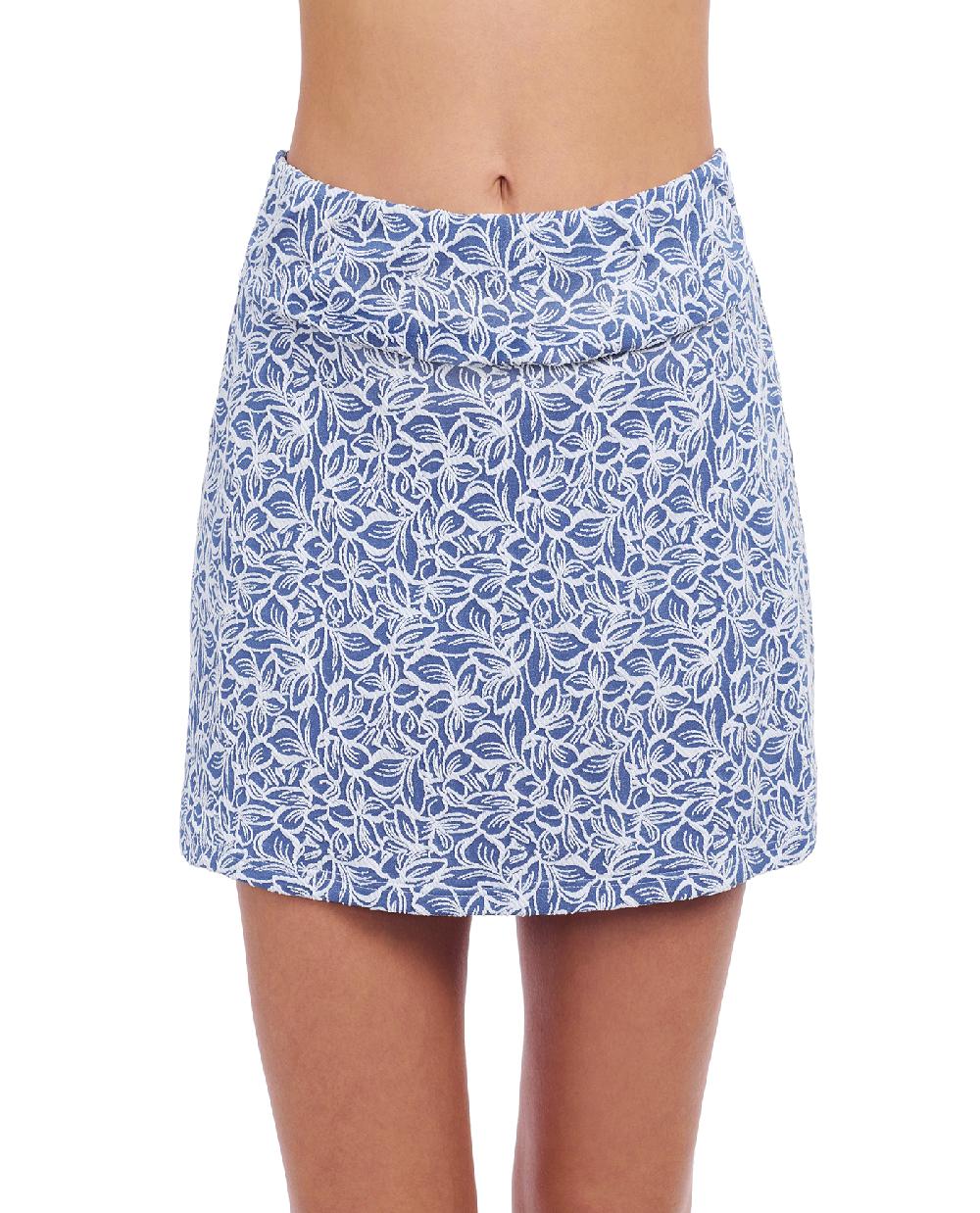 gottex Plumeria Textured Cover Up Skirt Profile