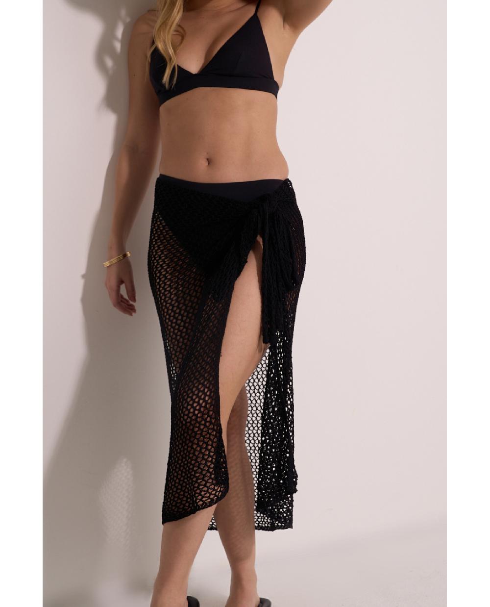 Gottex Porto Crochet Pareo Cover-Up Porto