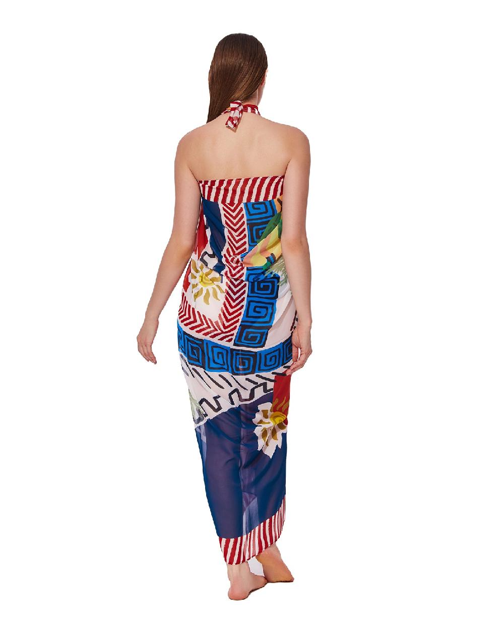 Gottex Positano Pareo Cover-Up-Multi Positano