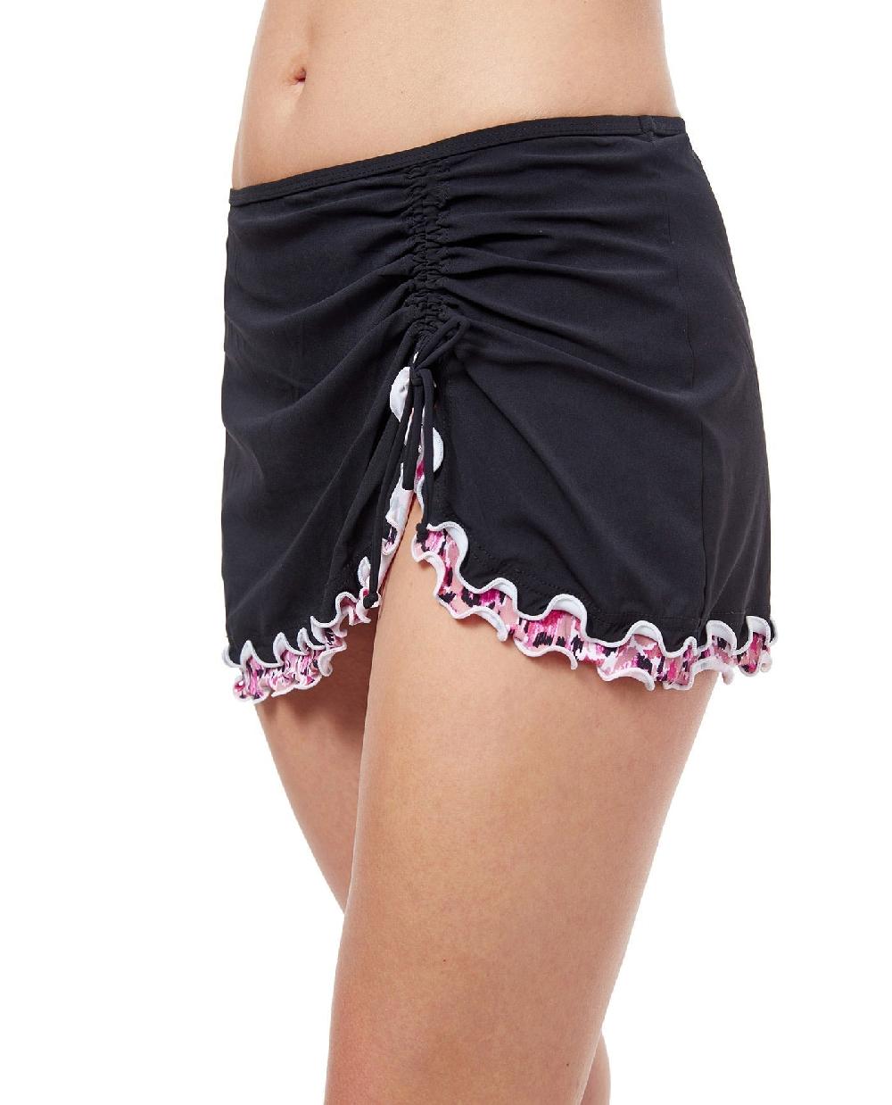 Gottex Pretty Wild Side Slit Swim Skirt Profile