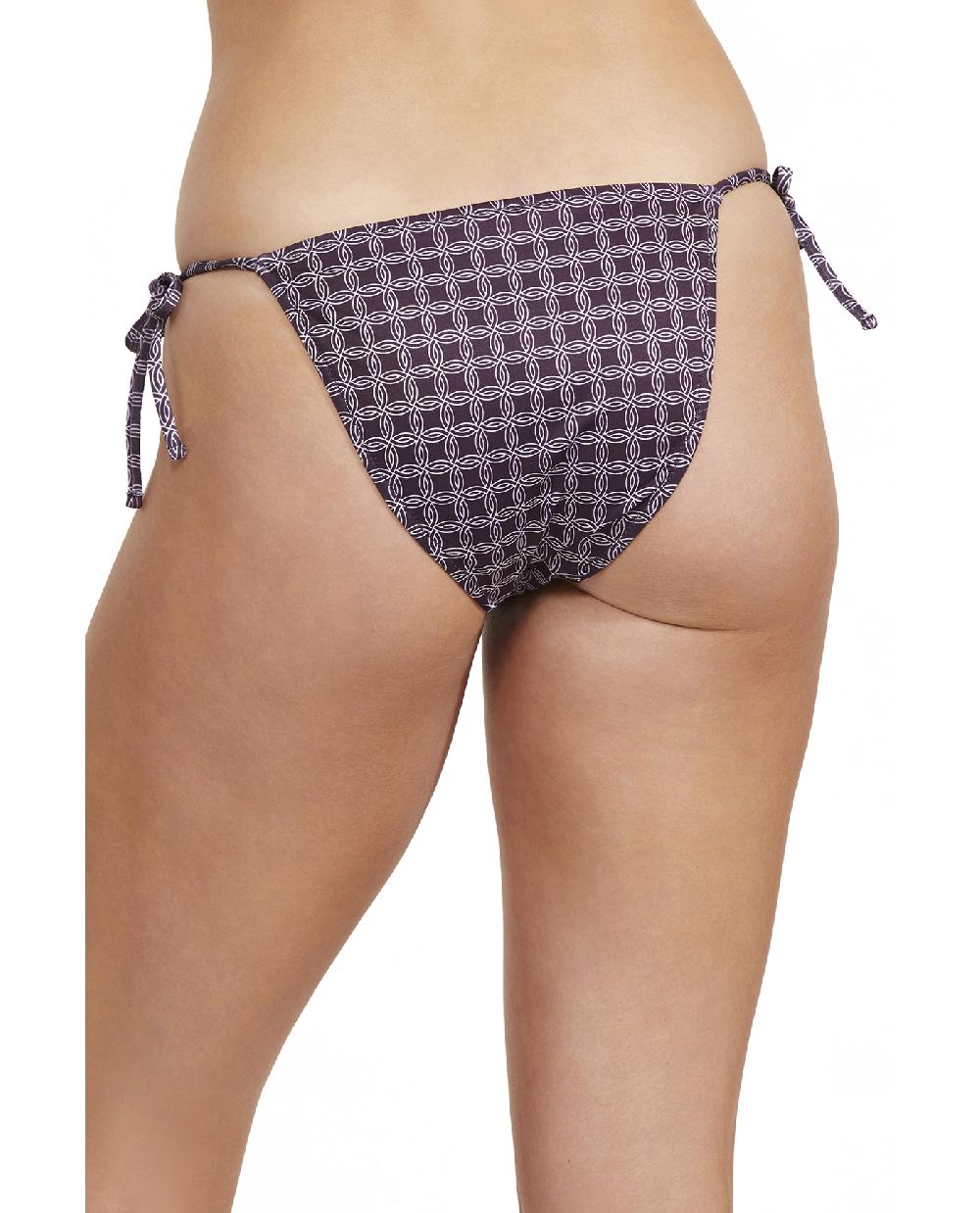 Gottex Retro Touch Side Tie Bikini Bottom Multi