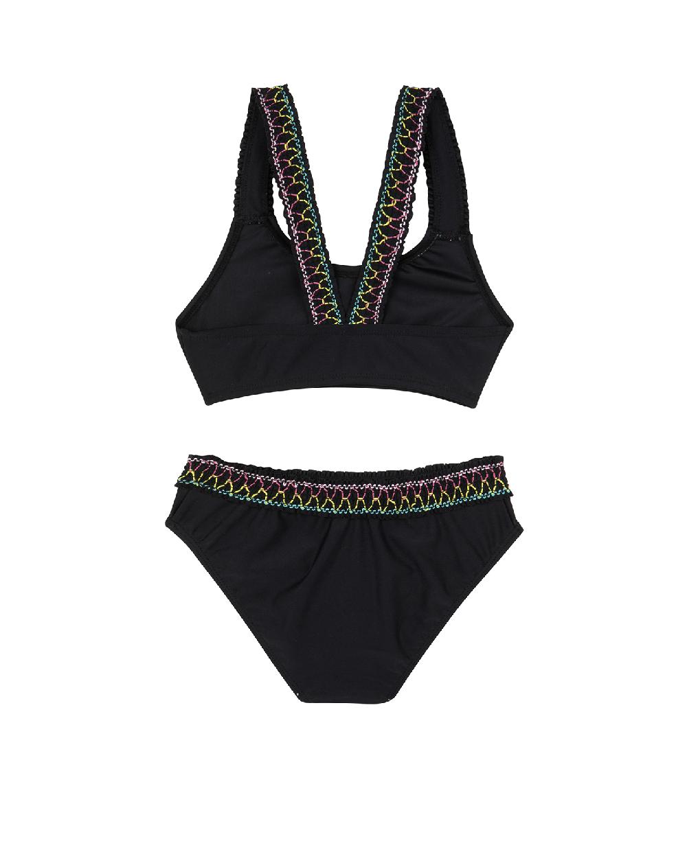 Gottex Ruffle Love Cross Strap Swim Set Ruffle