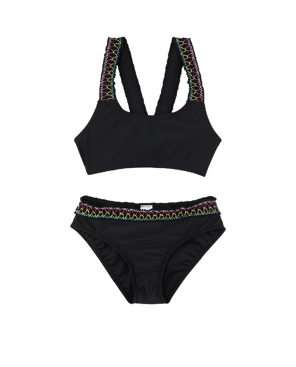 gottex Ruffle Love Cross Strap Swim Set Ruffle