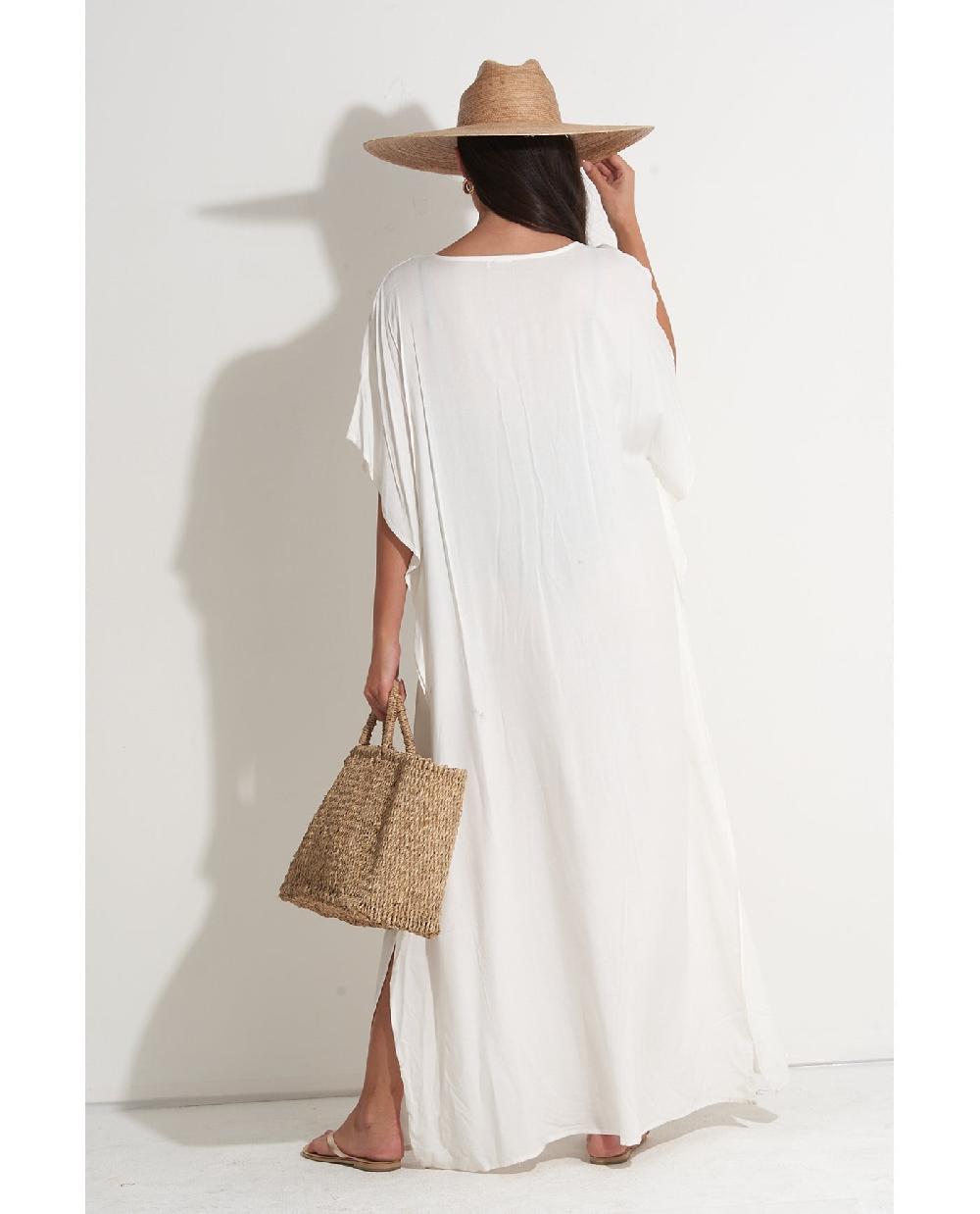 Gottex Sable Kaftan Cover-Up Cream