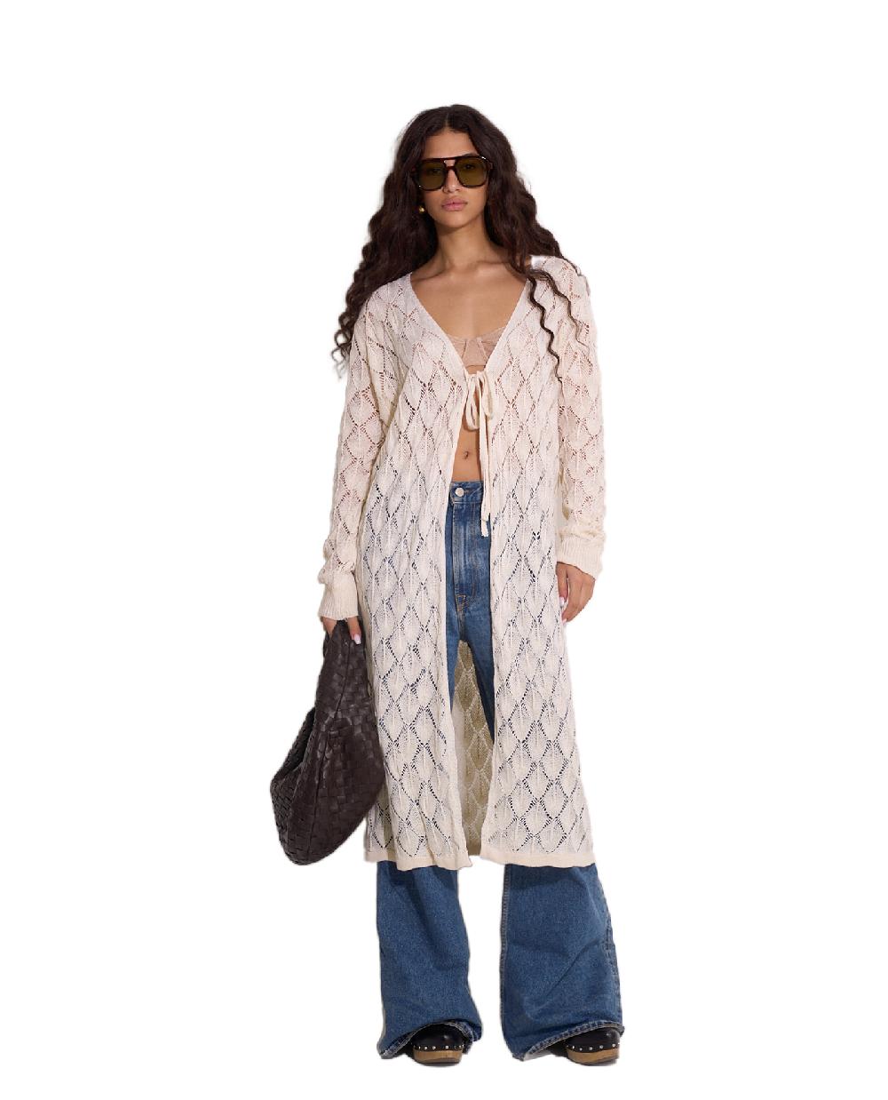 gottex Santorini Crocheted Midi Cover-Up Santorini