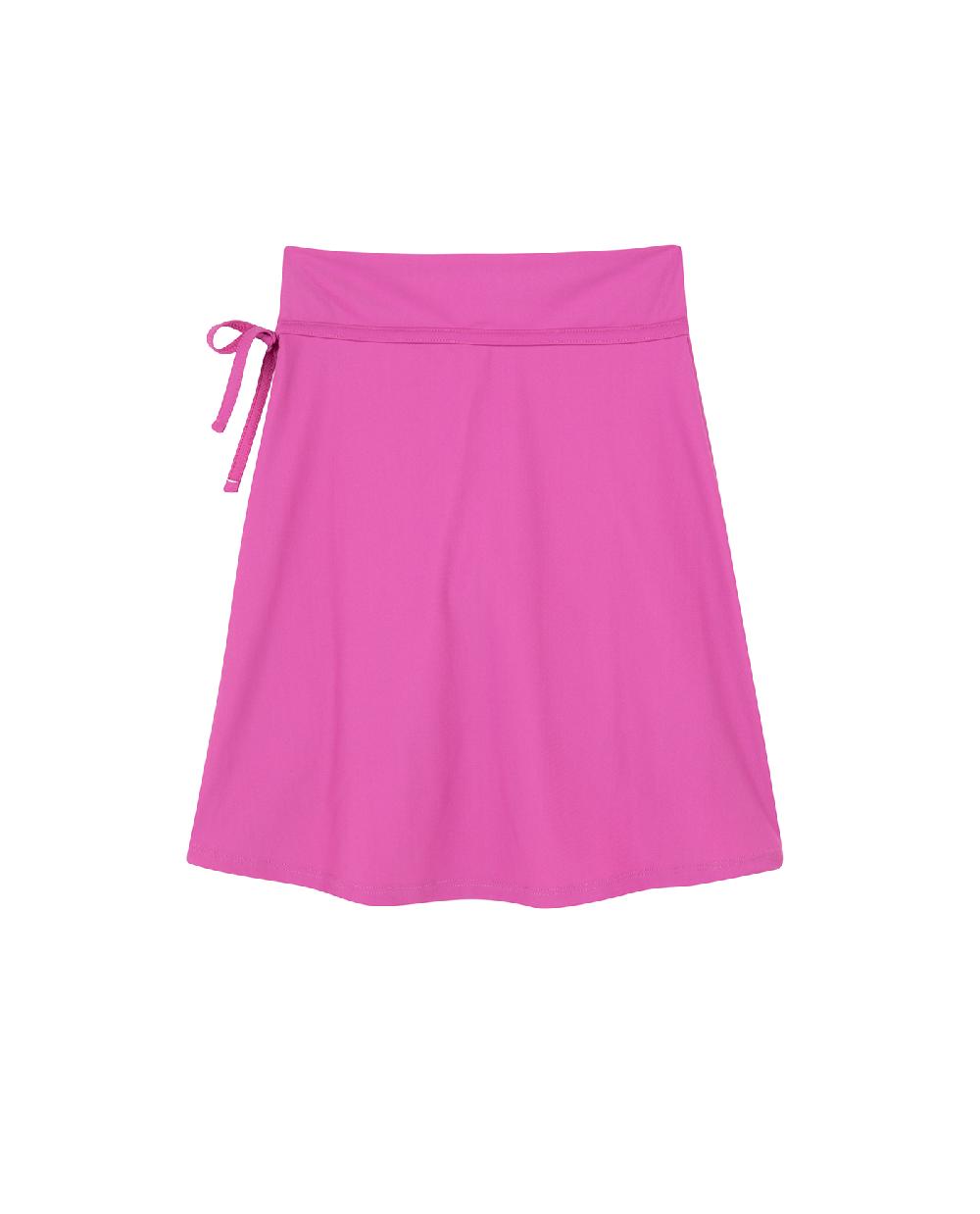 Gottex Sea Solids Swim Skirt With Inner Short Pink