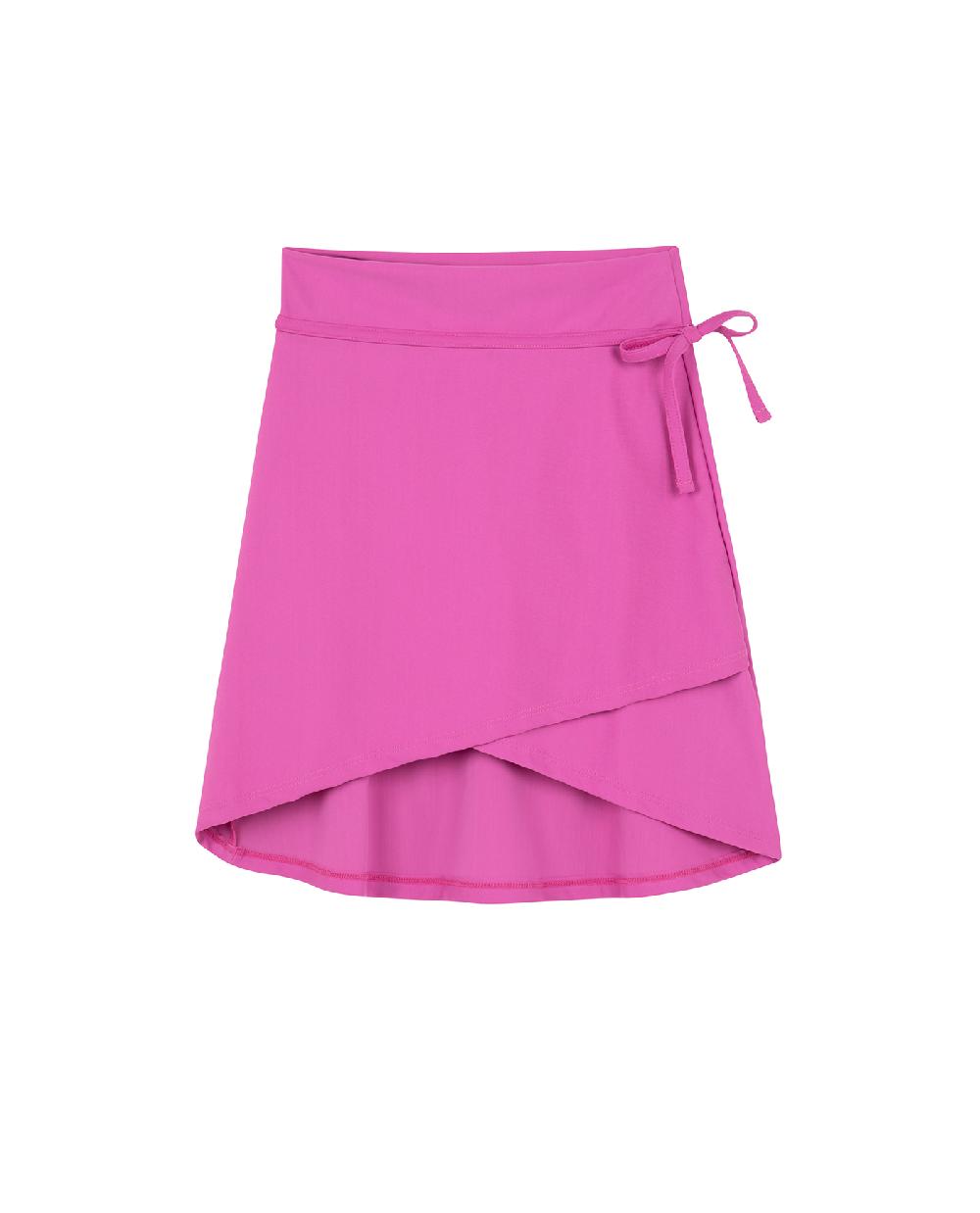gottex Sea Solids Swim Skirt with Inner Short Pink